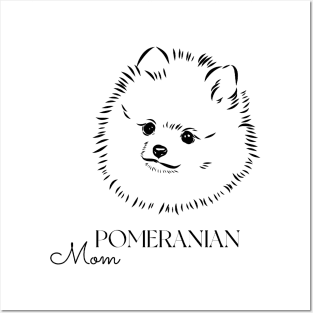 Pomeranian Mom - Pomeranian Dog Posters and Art